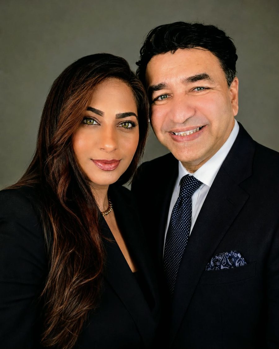 Imrana and Raza Begg, founders of TryScholarships